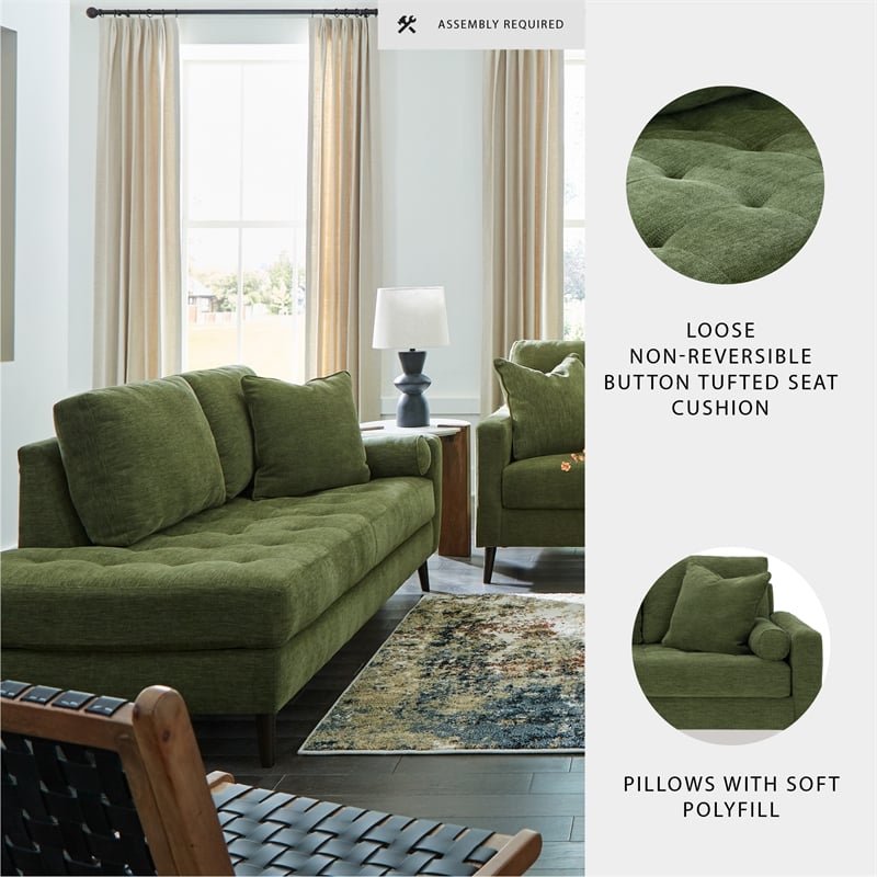 Signature Design by Ashley Bixler Green Right-Arm Facing Corner Chaise