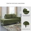 Signature Design by Ashley Bixler Green Right-Arm Facing Corner Chaise