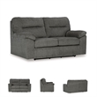 Signature Design by Ashley Bindura Mineral Glider Loveseat