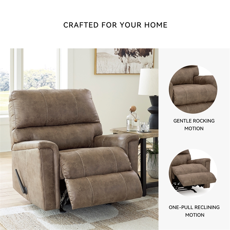 Ashley Furniture Navi Fossil Recliner