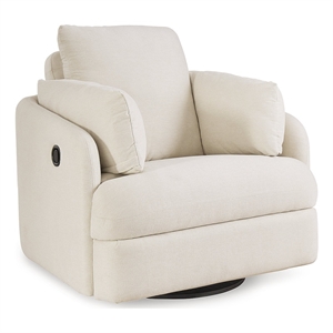 signature design by ashley modmax oyster swivel glider recliner