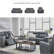 Signature Design by Ashley Mindanao Steel Power Reclining Sofa