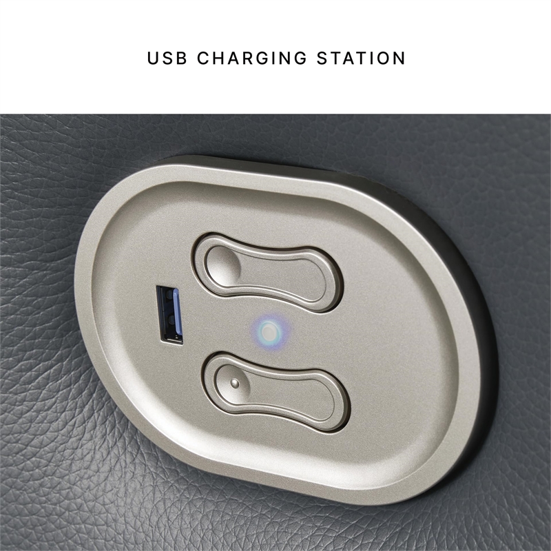 Signature Design by Ashley Mindanao Steel Power Reclining Sofa