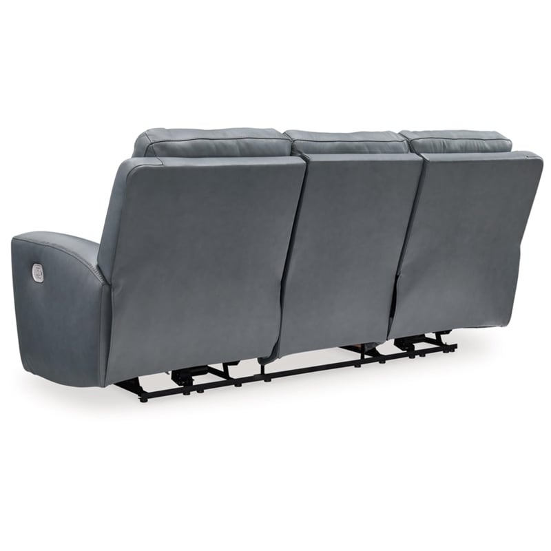 Signature Design by Ashley Mindanao Steel Power Reclining Sofa