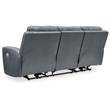 Signature Design by Ashley Mindanao Steel Power Reclining Sofa