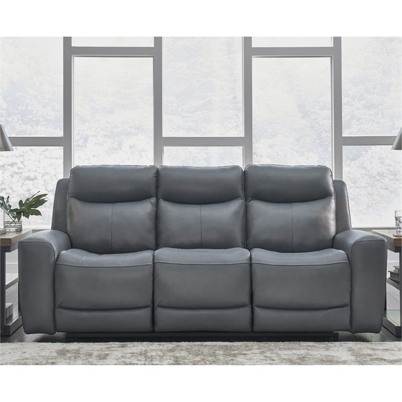 Signature Design by Ashley Mindanao Steel Power Reclining Sofa