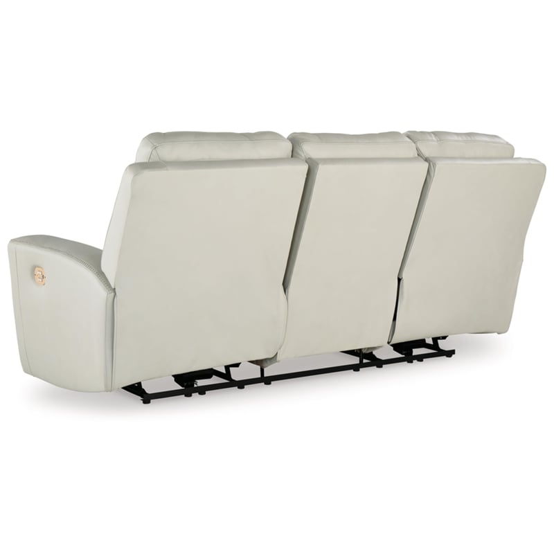 Signature Design by Ashley Mindanao Beige Power Reclining Sofa