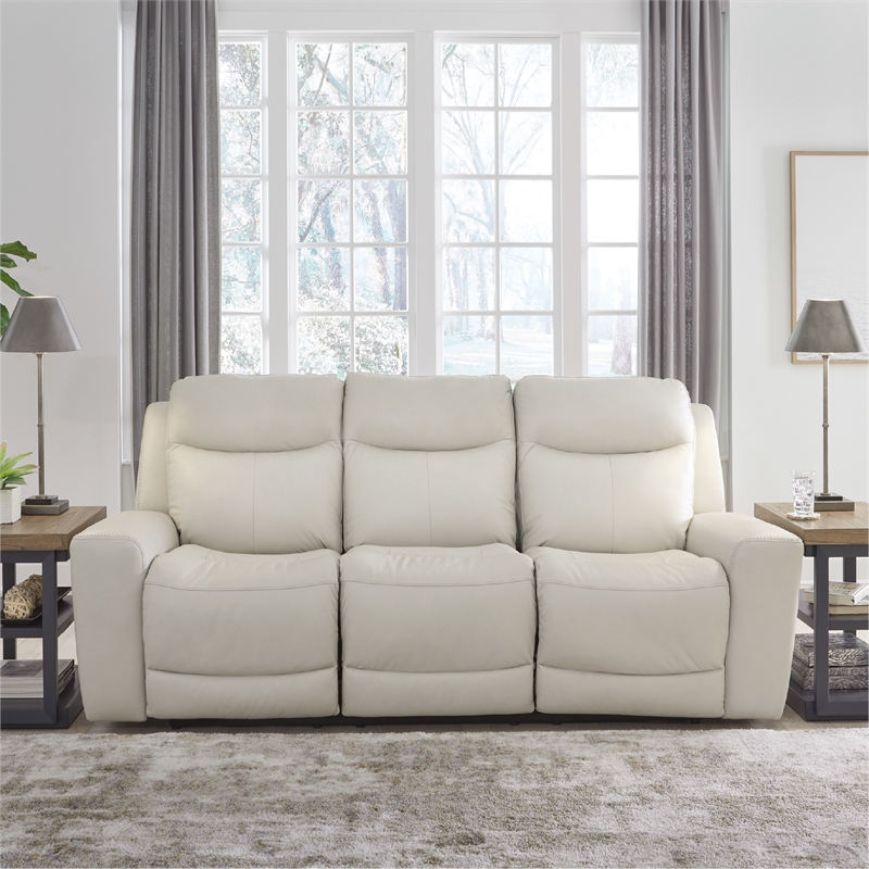 Signature Design by Ashley Mindanao Beige Power Reclining Sofa
