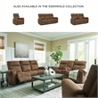 Signature Design by Ashley Edenwold Brown Reclining Sofa