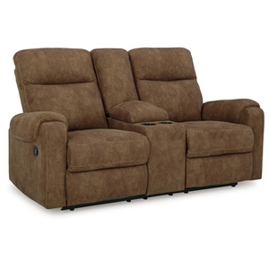 Signature Design by Ashley Edenwold Brown Reclining Sofa