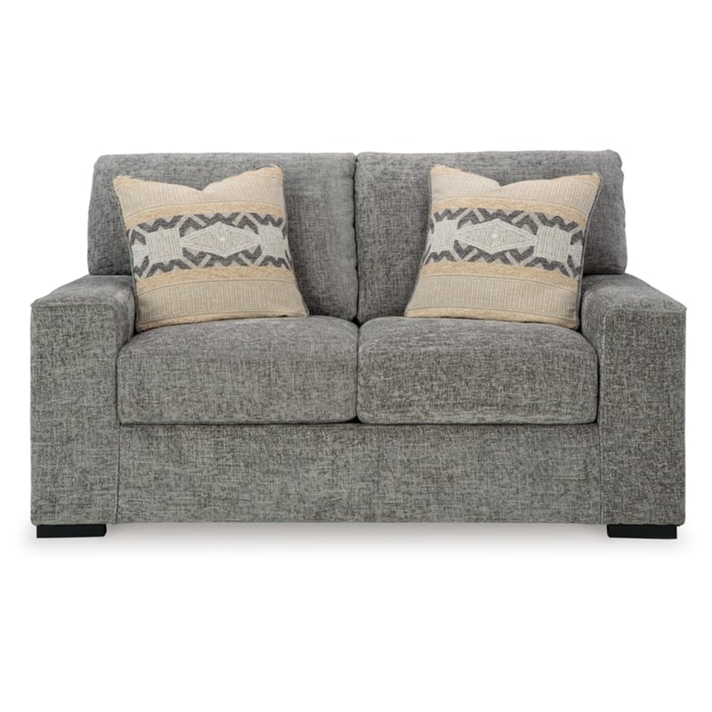Signature Design by Ashley Dunmor Graphite Loveseat