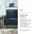 Signature Design by Ashley Bixler Navy Loveseat