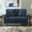 Signature Design by Ashley Bixler Navy Loveseat