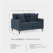 Signature Design by Ashley Bixler Navy Loveseat