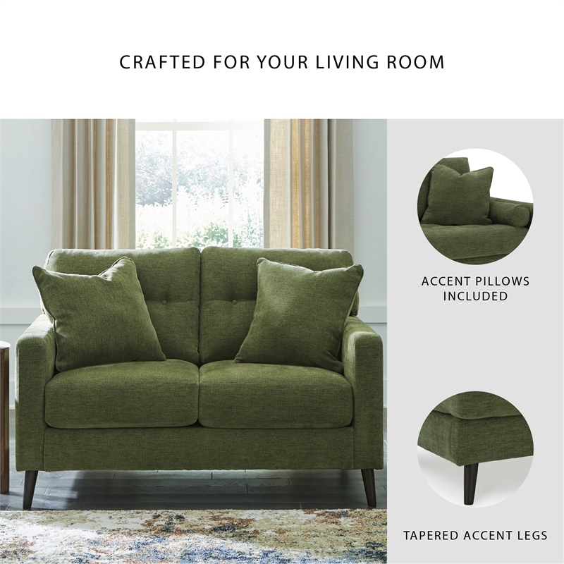 Signature Design by Ashley Bixler Green Loveseat