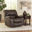 Signature Design by Ashley Leesworth Dark Brown Power Recliner
