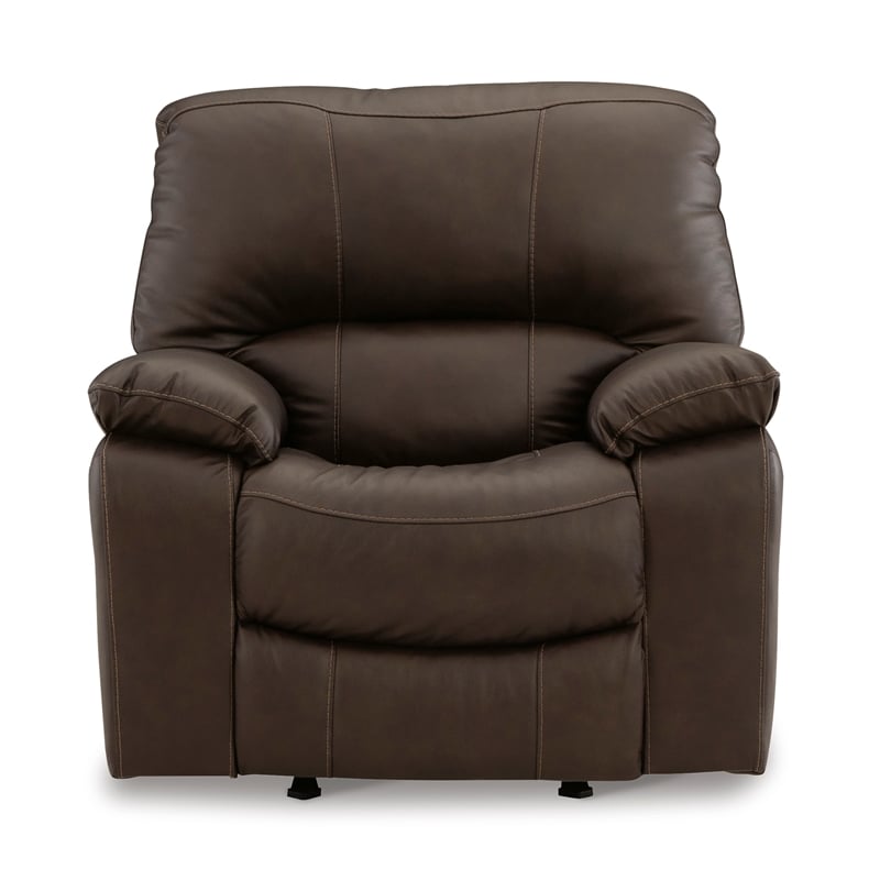Signature Design by Ashley Leesworth Dark Brown Power Recliner