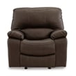 Signature Design by Ashley Leesworth Dark Brown Power Recliner