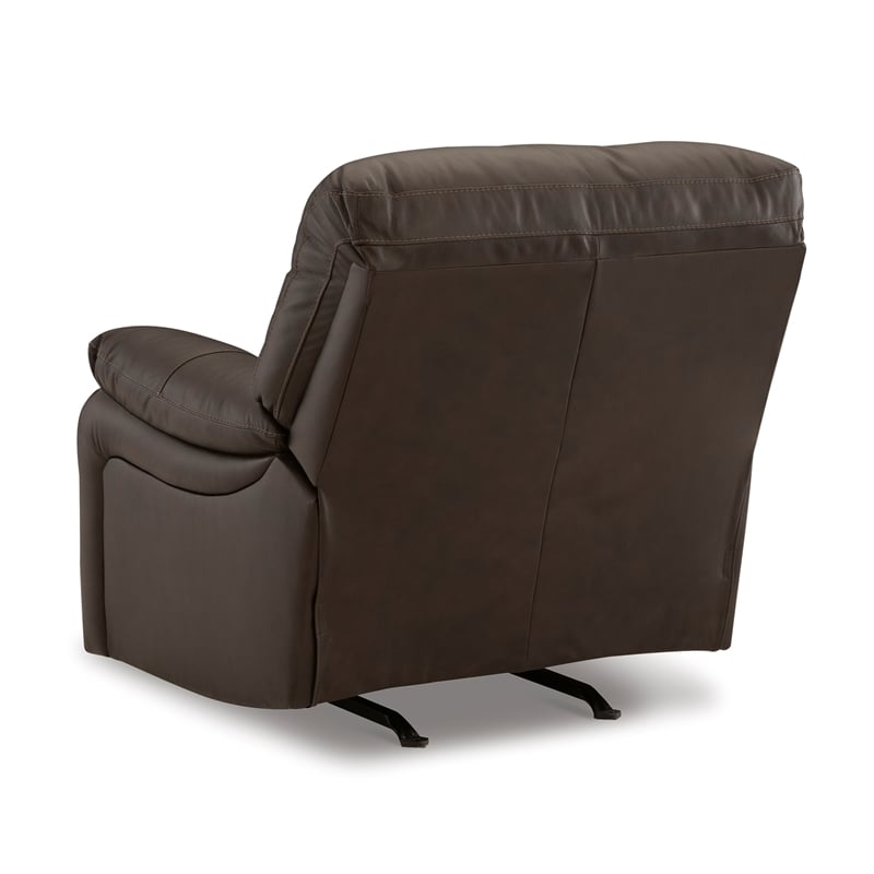 Signature Design by Ashley Leesworth Dark Brown Power Recliner