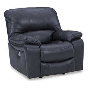 signature design by ashley leesworth ocean power recliner