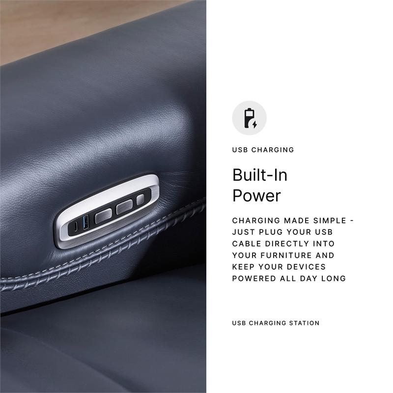 Signature Design by Ashley Mercomatic Ocean Power Recliner