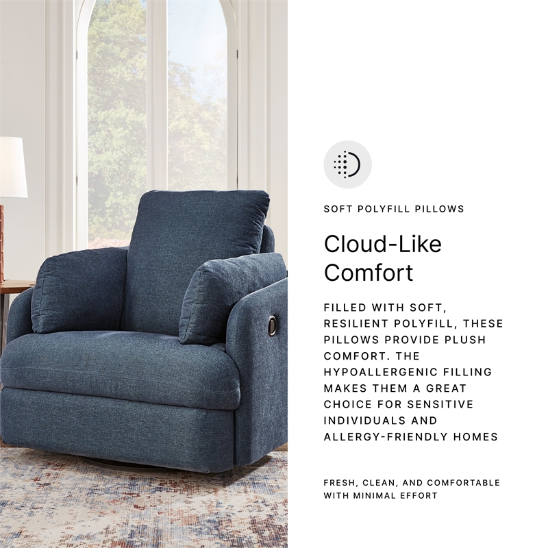 Signature Design by Ashley Modmax Ink Swivel Glider Recliner