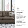 Ashley Furniture Mahoney Chocolate Full Sofa Sleeper
