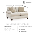 Signature Design by Ashley Valerani Sandstone Loveseat