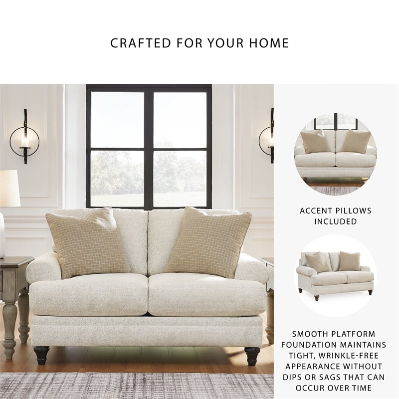Signature Design by Ashley Valerani Sandstone Loveseat