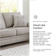 Signature Design by Ashley Gaelon Dune Loveseat