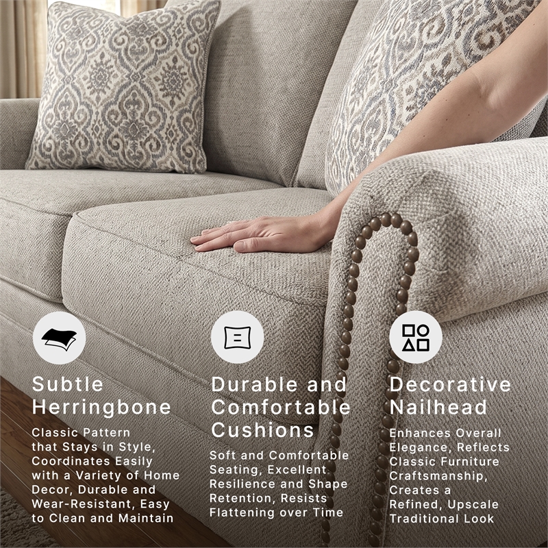 Signature Design by Ashley Gaelon Dune Loveseat