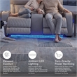 Signature Design by Ashley Boyington Gray Power Reclining Loveseat with Console