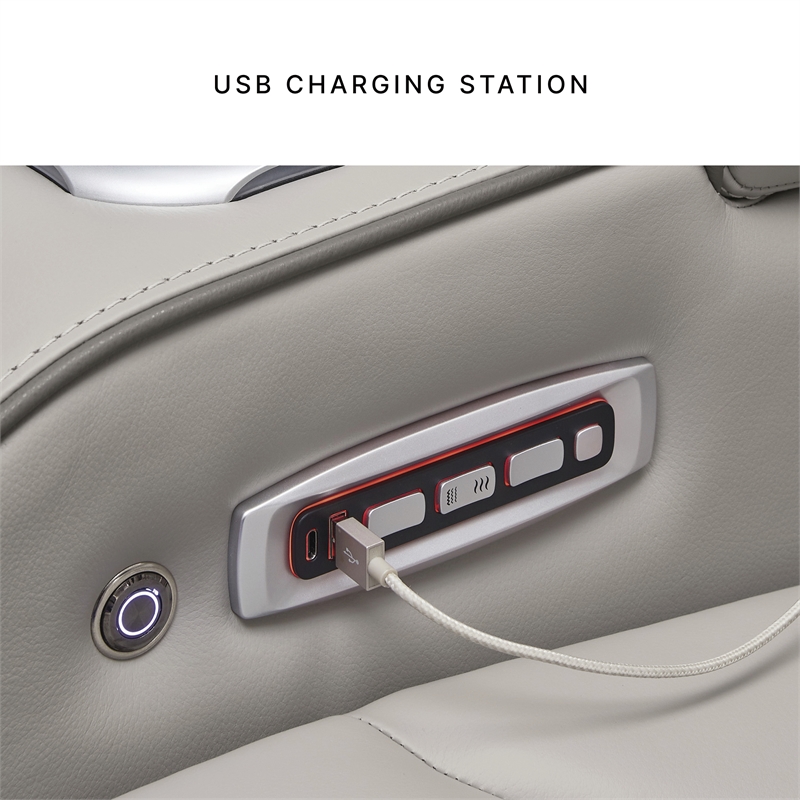 Signature Design by Ashley Boyington Gray Power Reclining Loveseat with Console