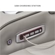 Signature Design by Ashley Boyington Gray Power Reclining Loveseat with Console