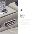 Signature Design by Ashley Boyington Gray Power Reclining Loveseat with Console