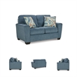 Signature Design by Ashley Cashton Blue Loveseat