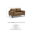 Signature Design by Ashley Telora Caramel Loveseat