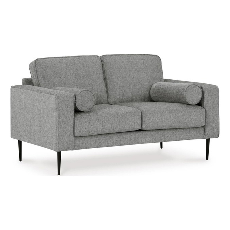 Signature Design by Ashley Hazela Charcoal Loveseat