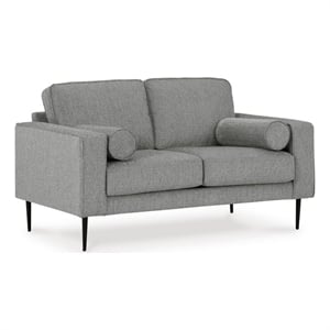 Signature Design by Ashley Hazela Charcoal Loveseat
