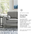 Signature Design by Ashley Hazela Charcoal Loveseat