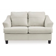 Signature Design by Ashley Genoa Coconut Loveseat with Exposed Tapered Feet