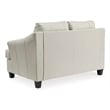Signature Design by Ashley Genoa Coconut Loveseat with Exposed Tapered Feet