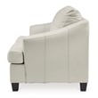 Signature Design by Ashley Genoa Coconut Loveseat with Exposed Tapered Feet