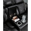 Signature Design by Ashley Boyington Black Power Reclining Loveseat with Console