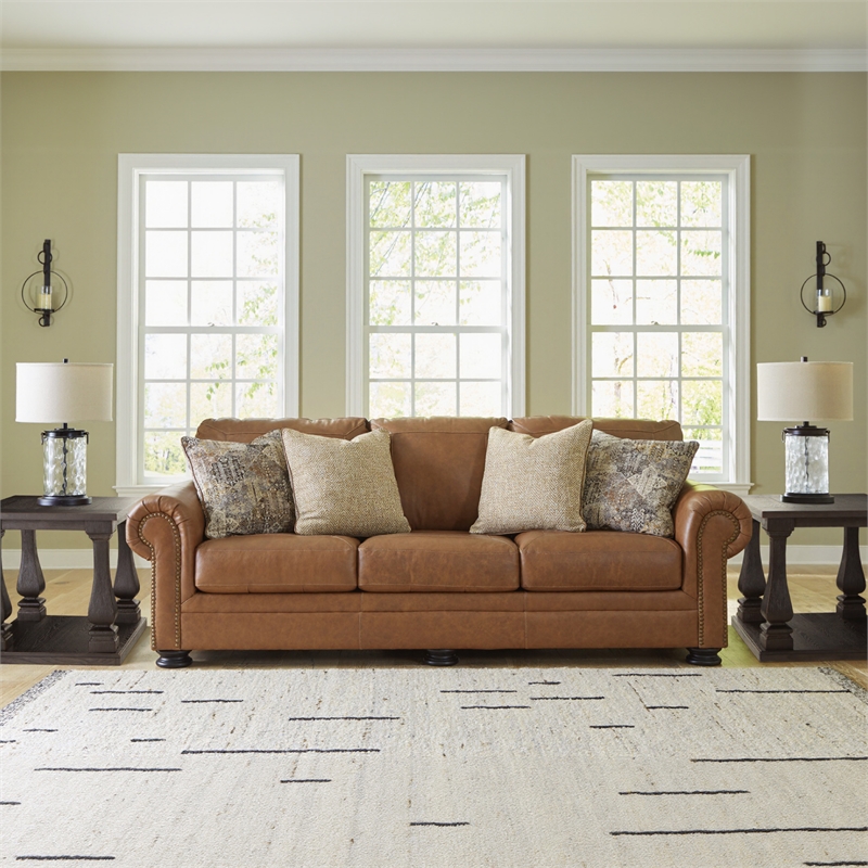 Signature Design by Ashley Carianna Caramel Queen Sofa Sleeper