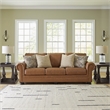 Signature Design by Ashley Carianna Caramel Queen Sofa Sleeper