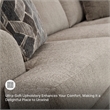 Signature Design by Ashley Stonemeade Taupe Queen Sofa Sleeper