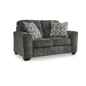 Signature Design by Ashley Lonoke Gunmetal Loveseat