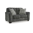 Signature Design by Ashley Lonoke Gunmetal Loveseat