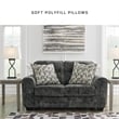 Signature Design by Ashley Lonoke Gunmetal Loveseat